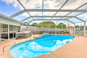 Ocean Breeze Oasis with Boat Dock and Slip on Canal!